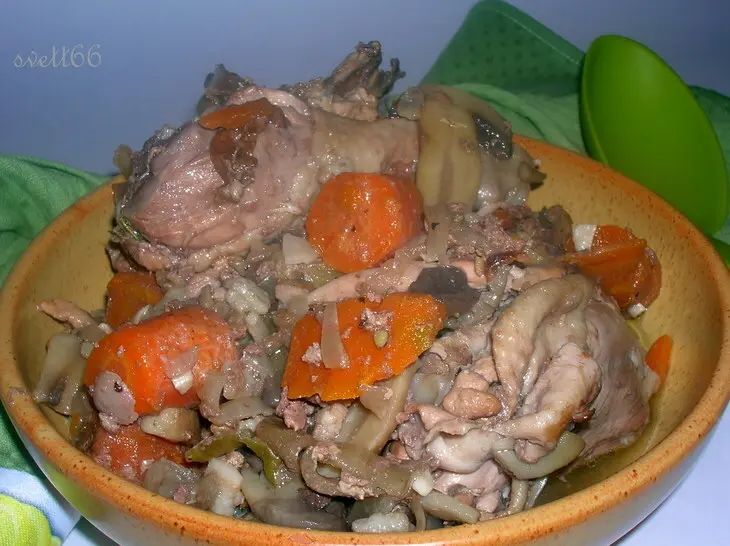 Не coq au vin, а его жена, или курица в вине: шаг 12