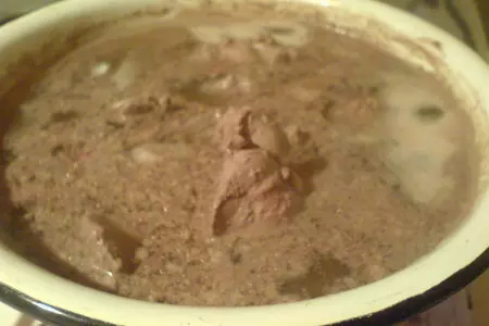 Пирог с куриной печенью: шаг 1