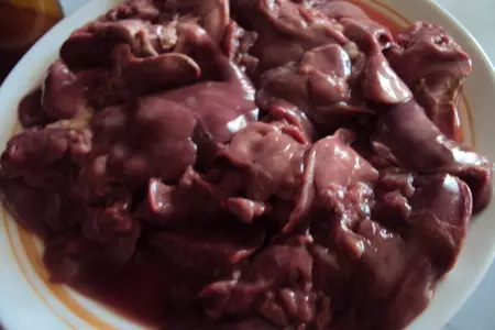 Румаки с куриной печенкой: шаг 1
