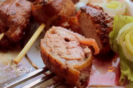 Румаки с куриной печенкой: шаг 6