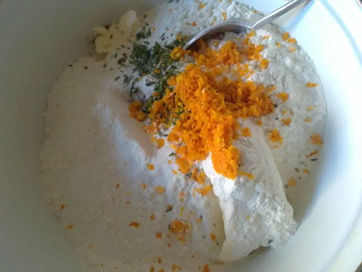 Шоколадное печенье с чабрецом и апельсином: шаг 2
