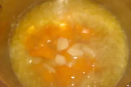Тыквенный суп с грушами и корицей.: шаг 4