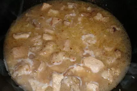 Свинина с рисом и ананасом: шаг 5