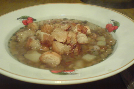 Суп с чечевицей и беконом: шаг 10