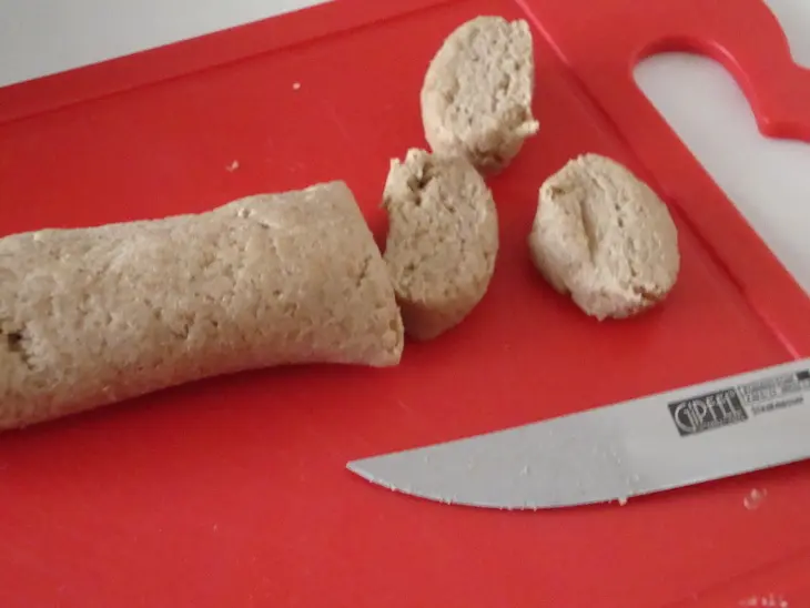 Печенье с гречневой мукой на сметане: шаг 4