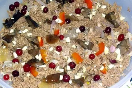Холодец из 4-х сортов мяса с грибами: шаг 4