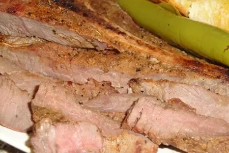Стэйк с косточкой и мясом буйвола: шаг 9