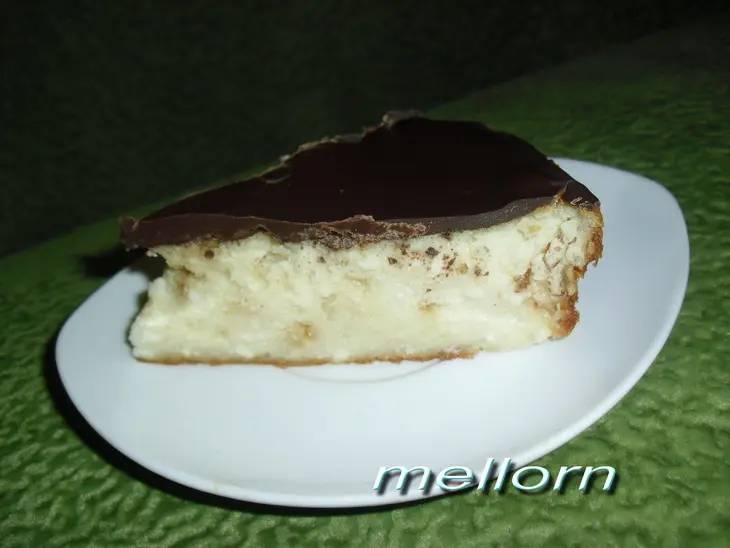 Творожник с белым и черным шоколадом: шаг 2