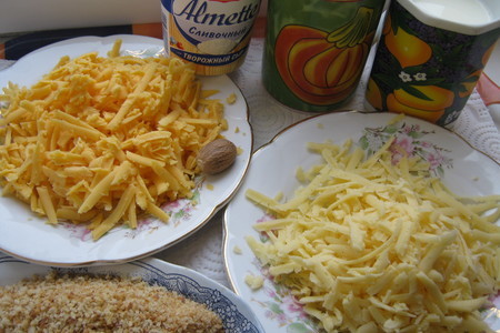 Запеканка "три сыра"  под хрустящей корочкой - (three cheese pasta bake).: шаг 2