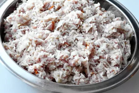Запеканка из мясного фарша и квашеной капусты.: шаг 3