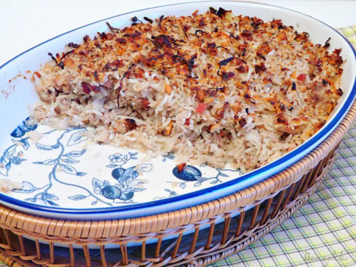Запеканка из мясного фарша и квашеной капусты.: шаг 6