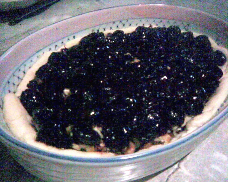 Зимний пирог с орехово-вишневой начинкой (и шепотом: и еще несладкий вкусный вредный пирог ): шаг 4