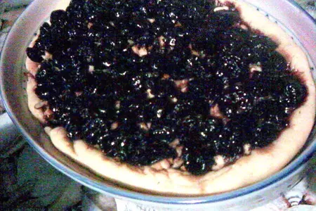 Зимний пирог с орехово-вишневой начинкой (и шепотом: и еще несладкий вкусный вредный пирог ): шаг 5