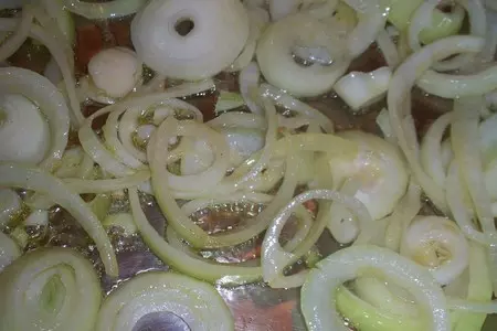 Запеканка картофельная с рыбой и цукини.: шаг 5