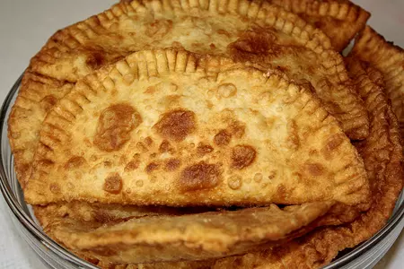Чебуреки: шаг 4