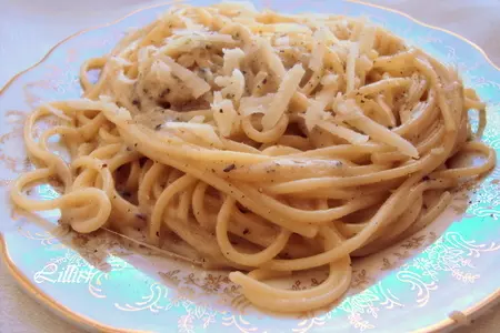 Перечная паста с сыром (cacio e pepe): шаг 5