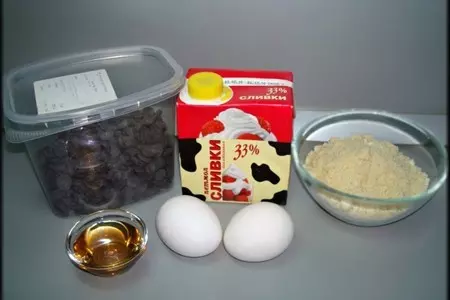 Шоколадно-медовый торт-мусс.: шаг 1