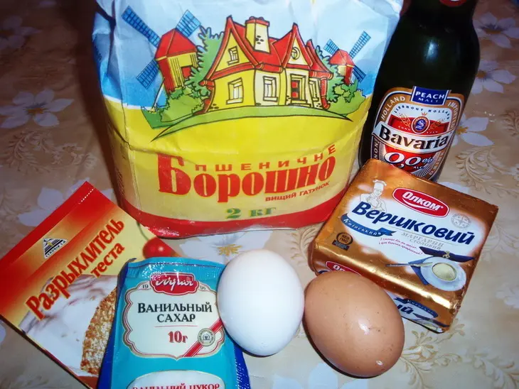 Торт "наполеон": шаг 1