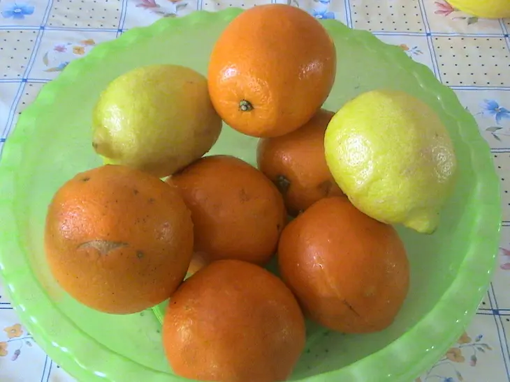 Апельсиновый джем.: шаг 1