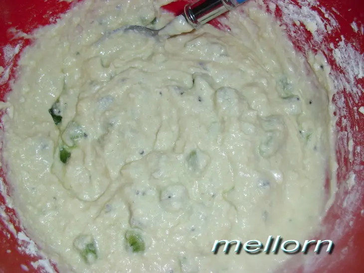 Маффины с киви и белым шоколадом: шаг 5