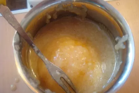 Полентки и мандарины в сливочной карамели: шаг 6