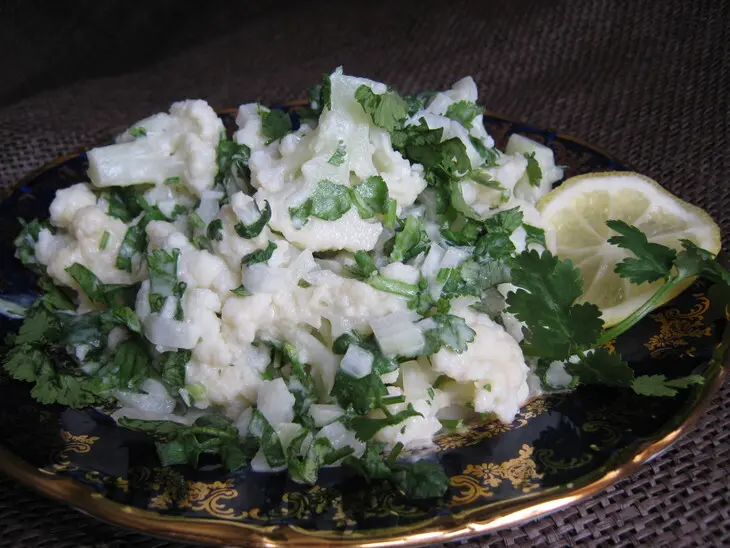 Салат -" цветная капуста  по-арабски " . (caulifower salad).: шаг 5