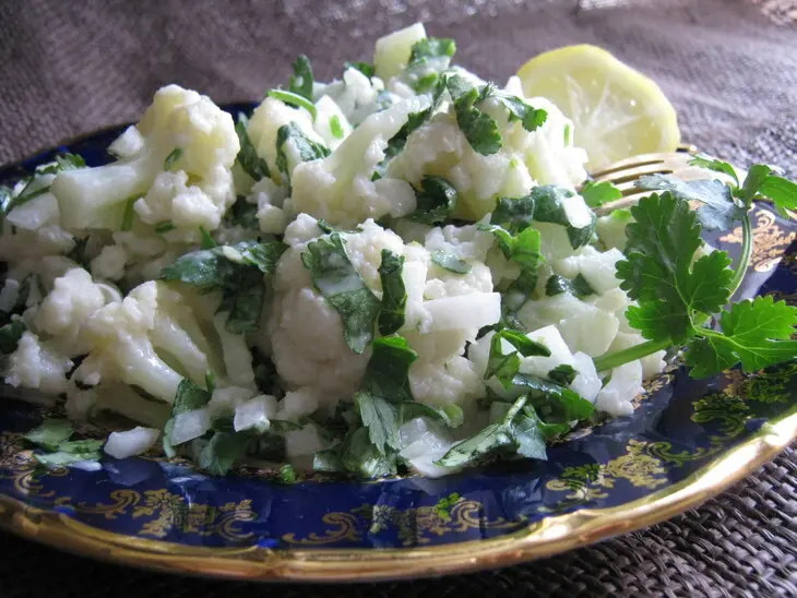 Салат -" цветная капуста  по-арабски " . (caulifower salad).: шаг 6