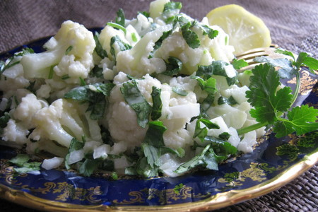 Салат -" цветная капуста  по-арабски " . (caulifower salad).: шаг 6