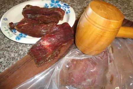 Говядина вяленая и копчёная: шаг 3