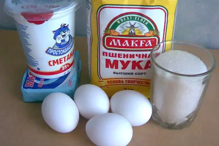 Бисквитный рулет без проблем: шаг 1