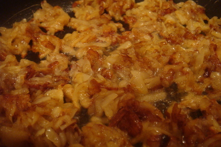 Сердечки в сырно-сливочном соусе на прованский манер с картофельной стружкой: шаг 6