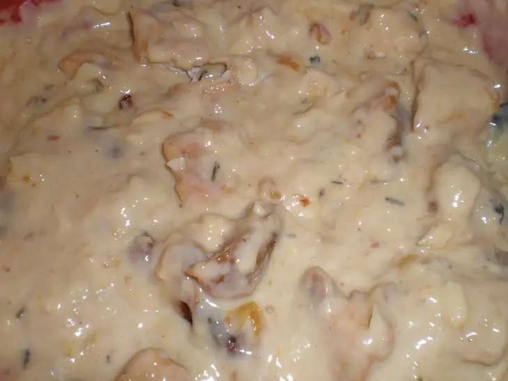 Кекс с куриным мясом и курагой: шаг 5