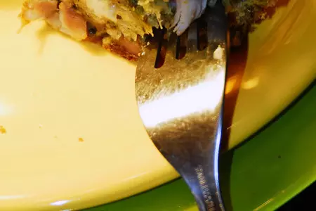 Маффины с курочкой и луком - пореем: шаг 2