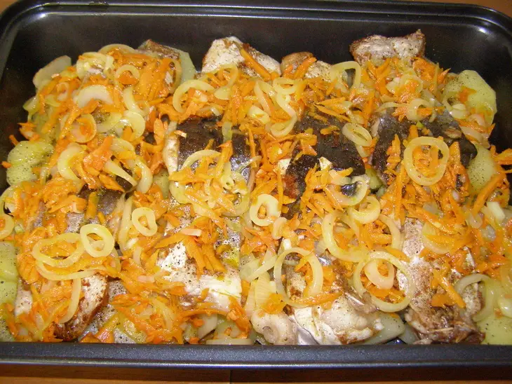 Рыбка+картошечка: шаг 6