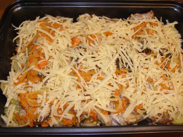 Рыбка+картошечка: шаг 7