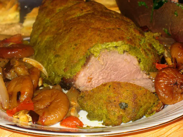 Баранья ножка под фисташковой корочкой: шаг 5