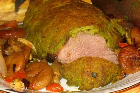 Баранья ножка под фисташковой корочкой: шаг 5