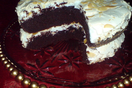 Торт "безе на шоколаде": шаг 6
