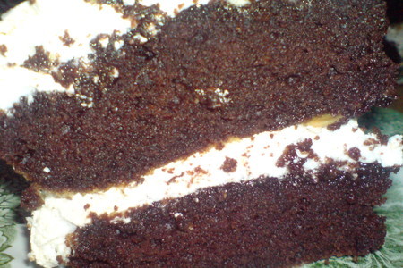 Торт "безе на шоколаде": шаг 8