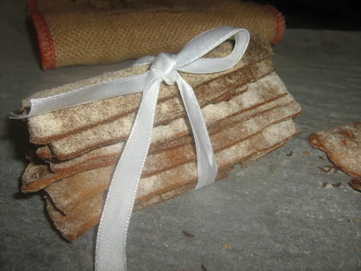 Ржаные хлебцы,постные.: шаг 5