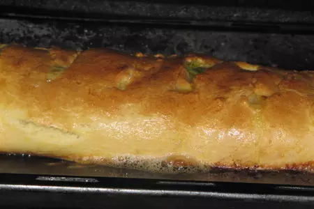 Рулет плетёный с тыквой и мясом: шаг 5