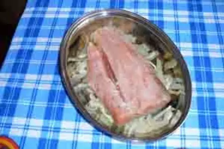 Лосось под ореховой корочкой: шаг 3