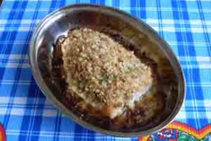Лосось под ореховой корочкой: шаг 6