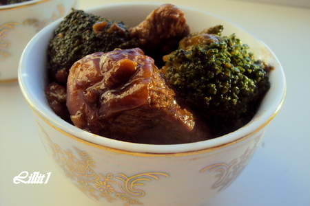 Говядина с брокколи по китайски: шаг 7