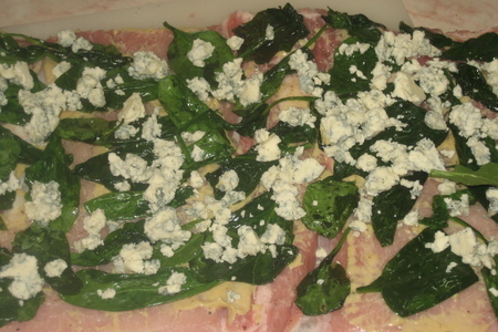 Свинина со шпинатом и сыром дор-блю (для ларисы): шаг 8