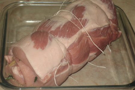 Свинина со шпинатом и сыром дор-блю (для ларисы): шаг 10