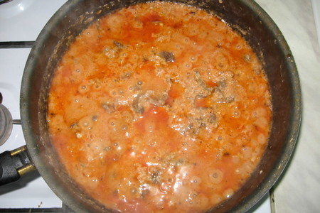 Лазанья из спагетти или макаронная запеканка: шаг 1