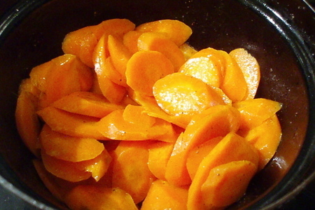 Морковь гарнирная "любовь к трём мандаринам": шаг 1