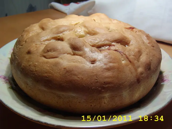 Пирог с мясом и картошкой.: шаг 9