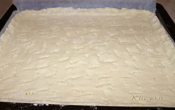 Творожный пирог с запечённым лимонным кремом: шаг 4